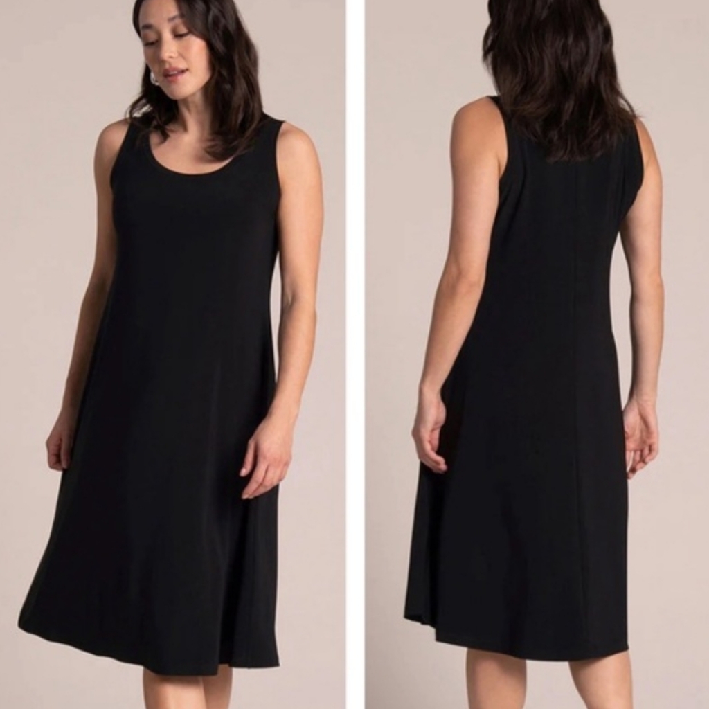 Sympli Black Sleeveless Dress